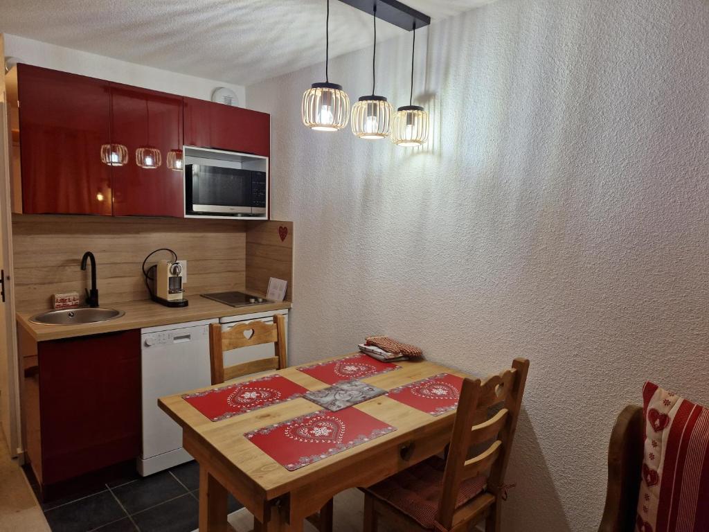 2 piece cabine Val Thorens appartement pied des pistes