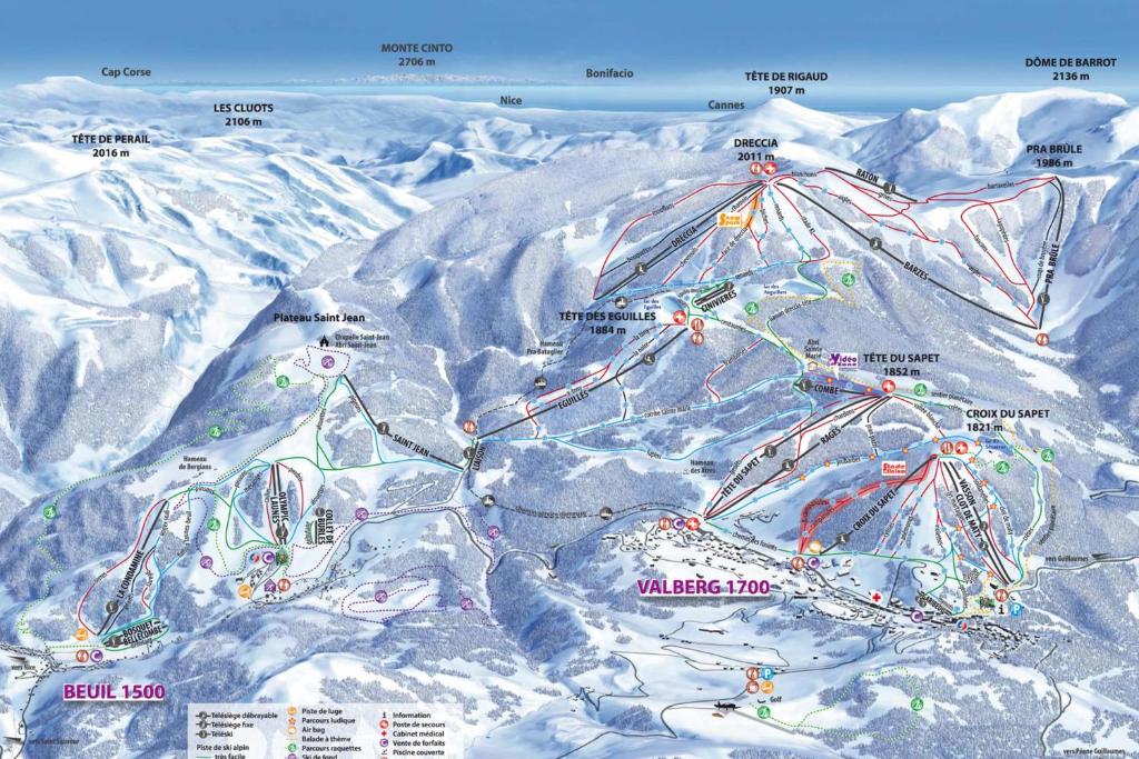2 room apartment in the center close to the slopes gite pied des pistes 9