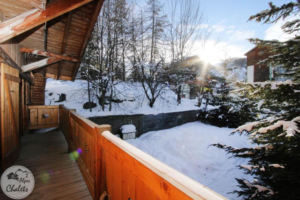2AlpesChalets Chalet Marie 1 Standing et Sauna au pieds des pistes gite pied des pistes 5