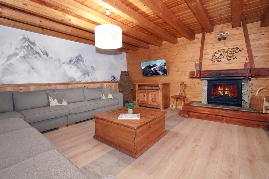 2AlpesChalets Chalet Marie 1 Standing et Sauna au pieds des pistes gite pied des pistes 8