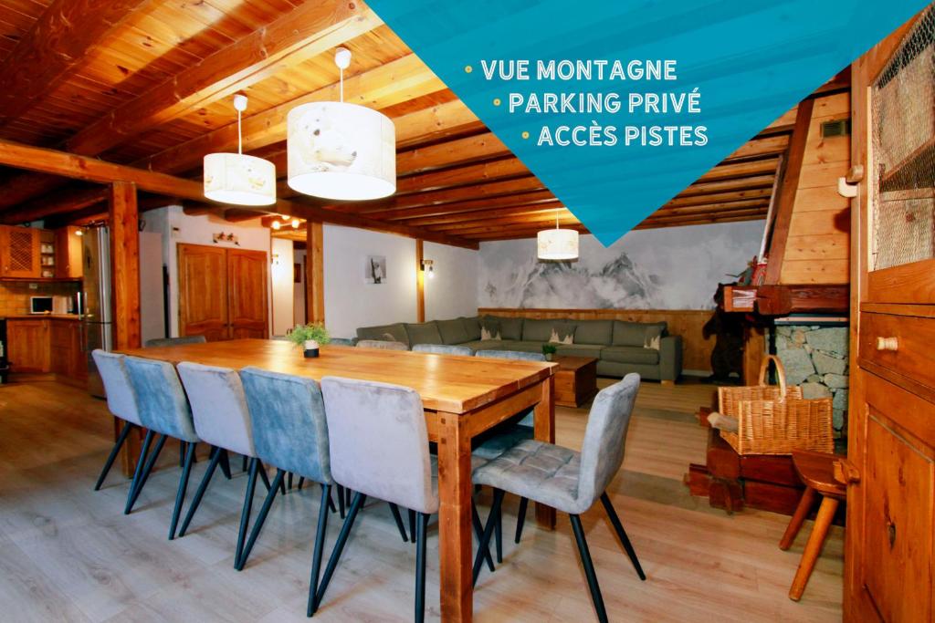 2AlpesChalets Chalet Marie 1 Standing et Sauna au pieds des pistes gite pied des pistes