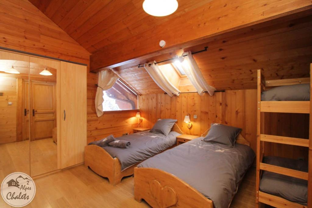 2AlpesChalets Chalet Marie 2 Standing et Sauna aux pieds des pistes chalet pied des pistes 6