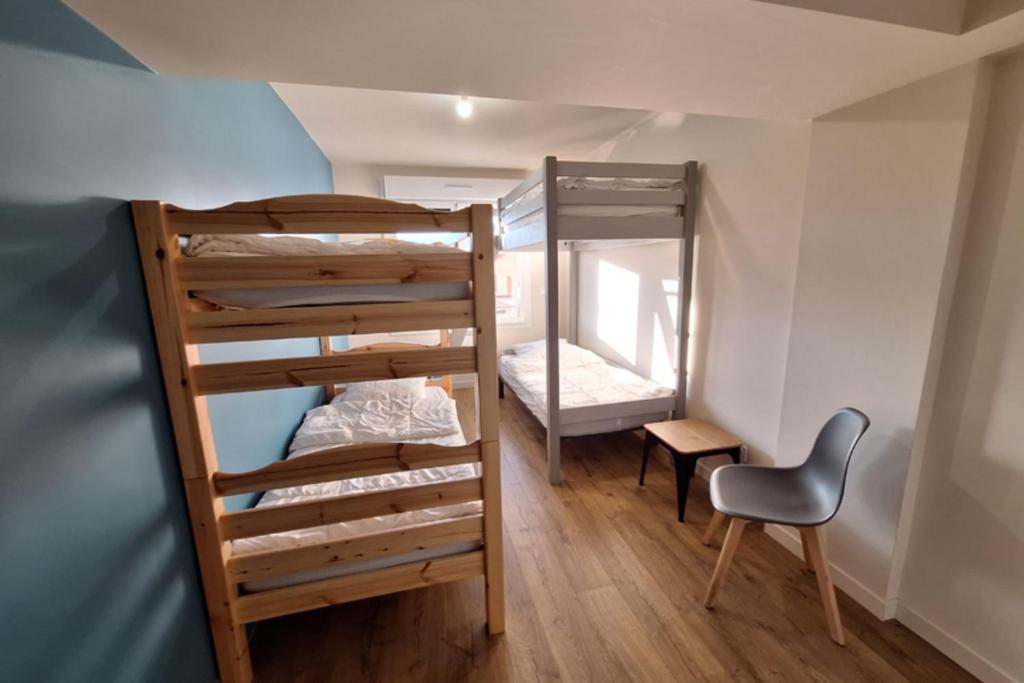 3 rooms apartment in front of snow appartement pied des pistes 6