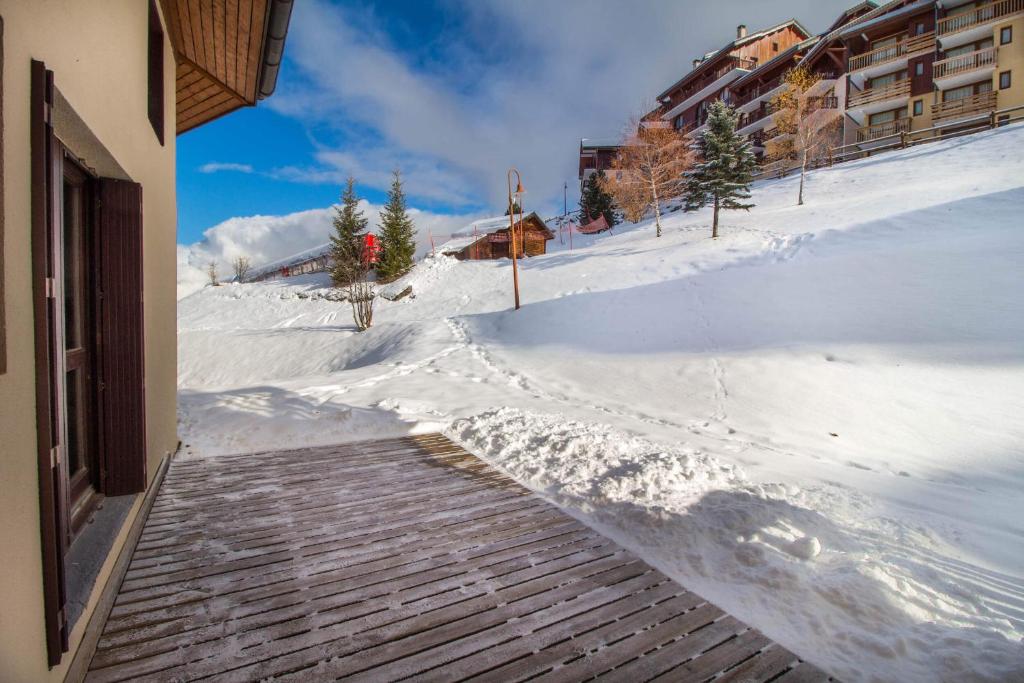 30 Praz Ski in Ski out Vallandry Les Arcs Paradiski appartement pied des pistes 11