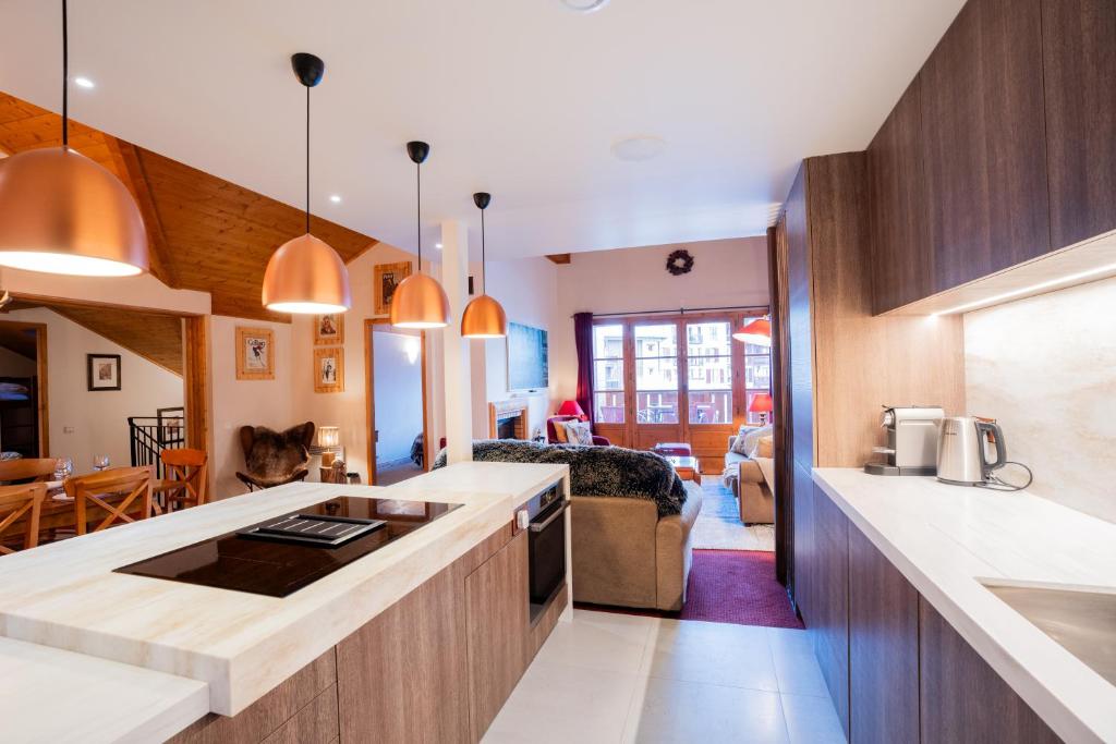 4009 loft penthouse Prince des Cimes Arc 1950 appartement pied des pistes 2