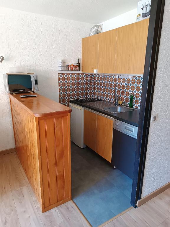 APPT 4 6 PERS 28m2 tout equipe 30m des pistes appartement pied des pistes 13