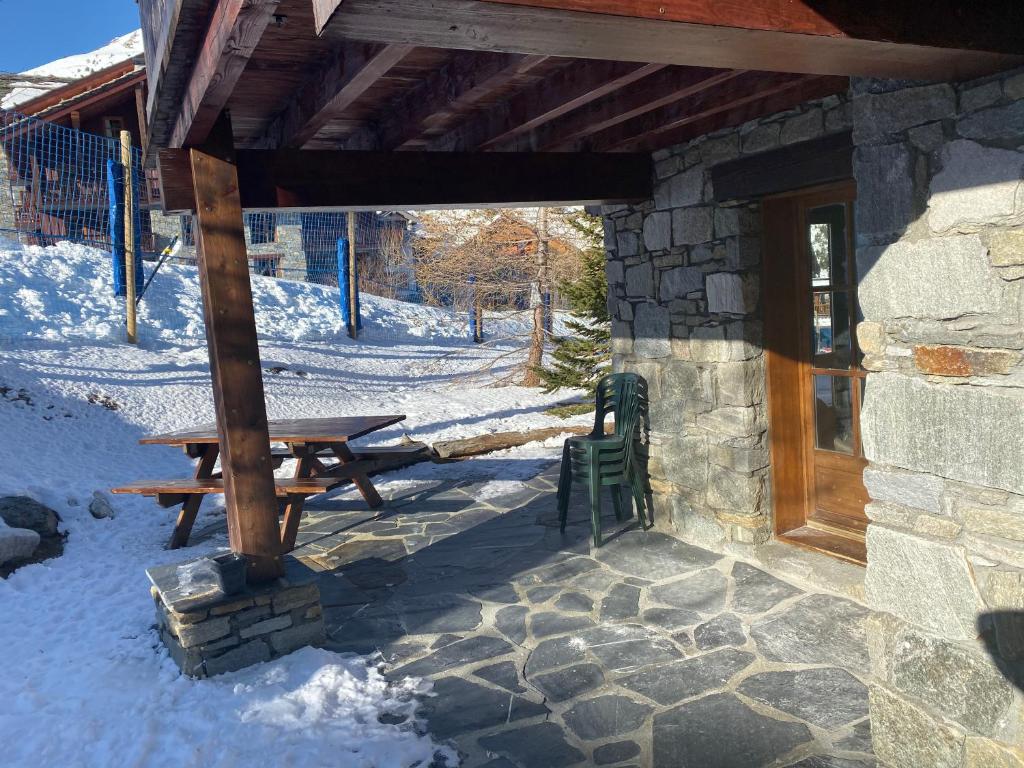 ARC 1950 APPT 2 CHAMBRES 1 COIN NUIT LUXUEUX SKI AUX PIEDS appartement pied des pistes 11