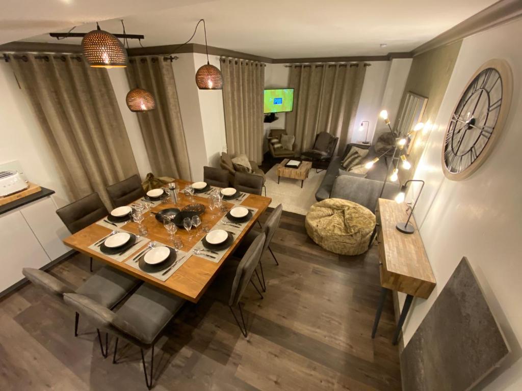 ARC 1950 APPT 2 CHAMBRES 1 COIN NUIT LUXUEUX SKI AUX PIEDS appartement pied des pistes 4