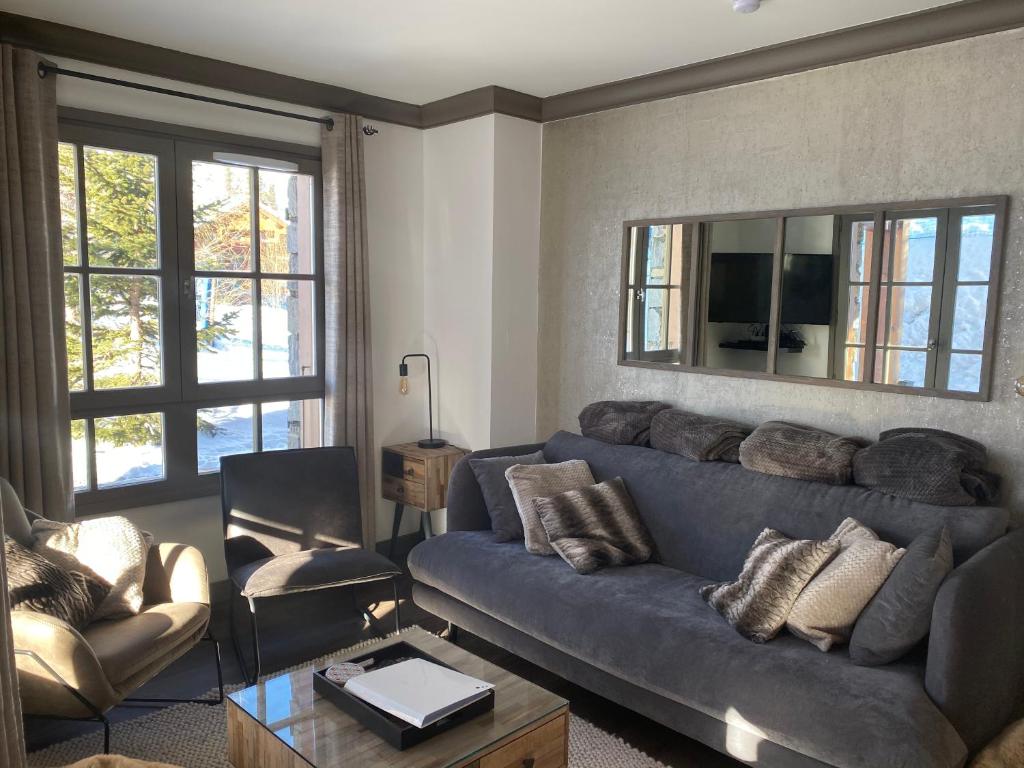 ARC 1950 APPT 2 CHAMBRES 1 COIN NUIT LUXUEUX SKI AUX PIEDS appartement pied des pistes 5