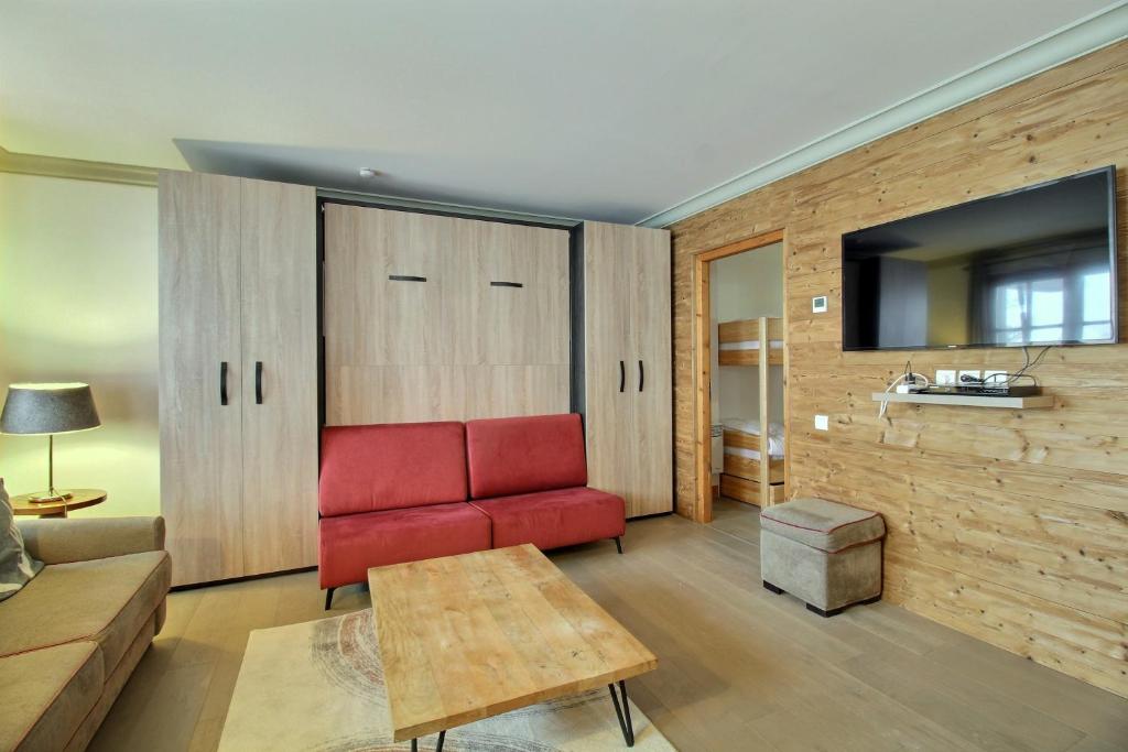 ARC 1950 Appartement 2 chambres cabine 8 personnes appartement pied des pistes 11