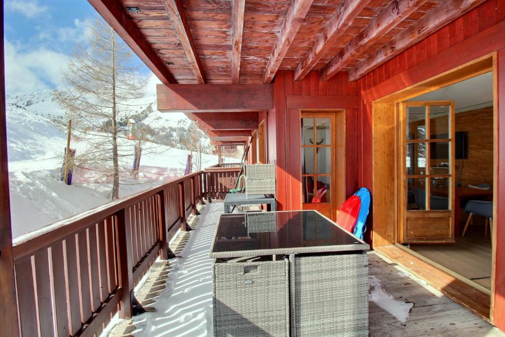 ARC 1950 Appartement 2 chambres cabine 8 personnes appartement pied des pistes 4