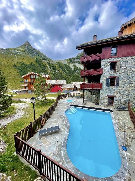 ARC 1950 Appartement 3 chambres Duplex Cheminee 8 personnes appartement pied des pistes 6