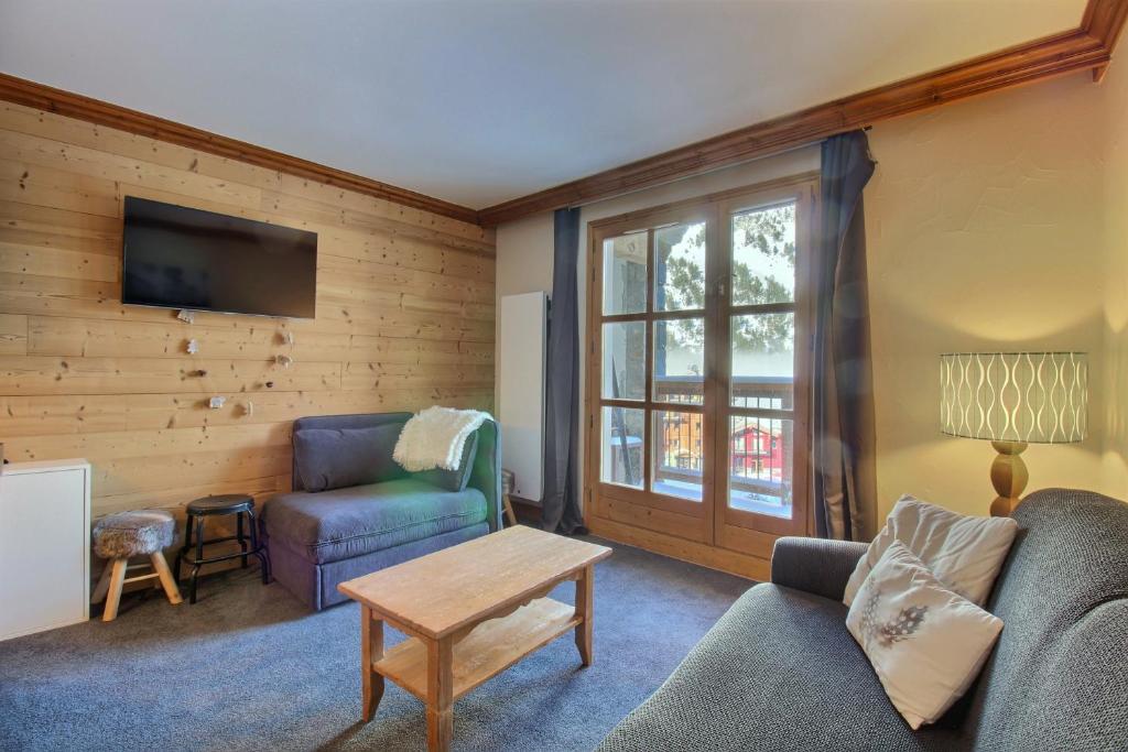 ARC 1950 Appartement 5 personnes ski aux pieds Sauna Hammam Jacuzzi appartement pied des pistes 9