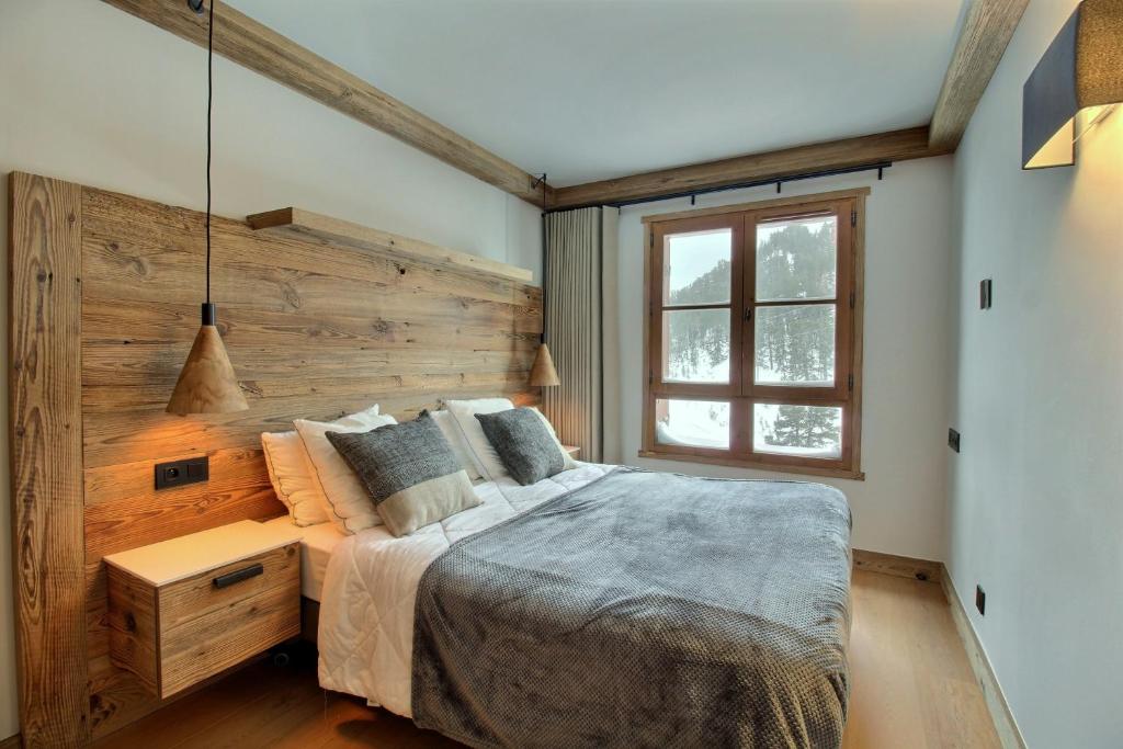 ARC 1950 Appartement 8 personnes Duplex Cheminee ski aux pieds Sauna Hammam Jacuzzi Piscine appartement pied des pistes 10