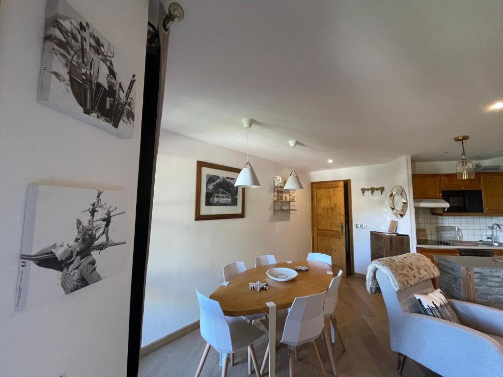 ARC 1950 Appartement de Standing renove avec vue sur le Mont Blanc Paradiski 5 Cristaux appartement pied des pistes 4