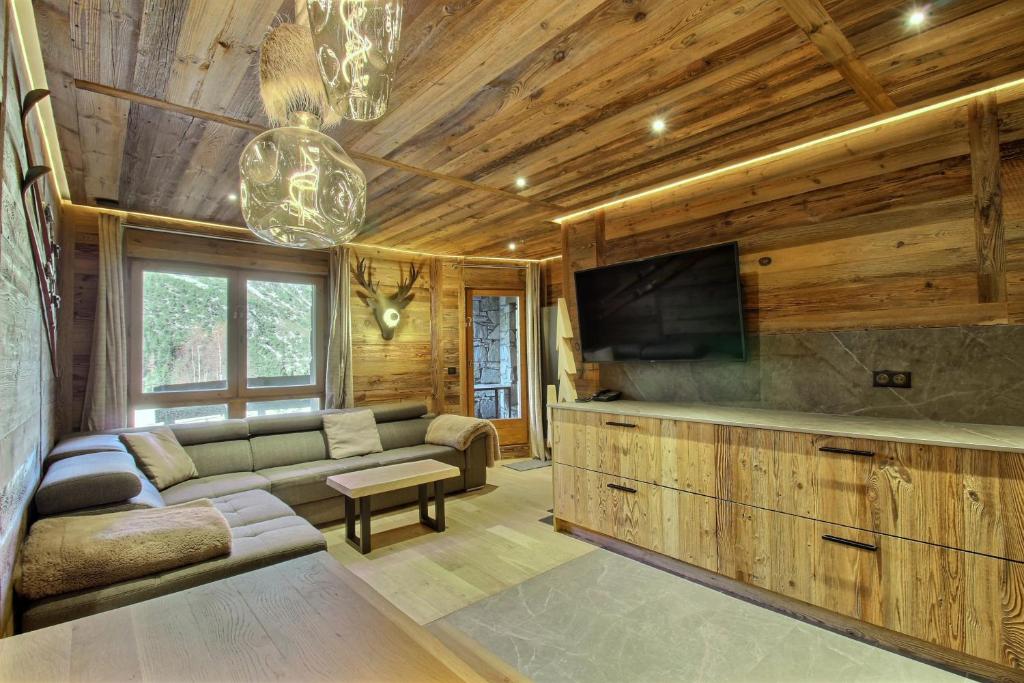 ARC 1950 Appartement style Chalet Haut de Gamme 2 chambres 6 personnes appartement pied des pistes 10