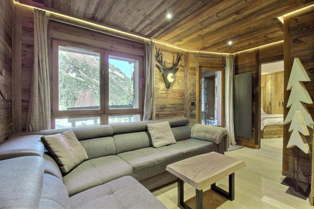 ARC 1950 Appartement style Chalet Haut de Gamme 2 chambres 6 personnes appartement pied des pistes 11