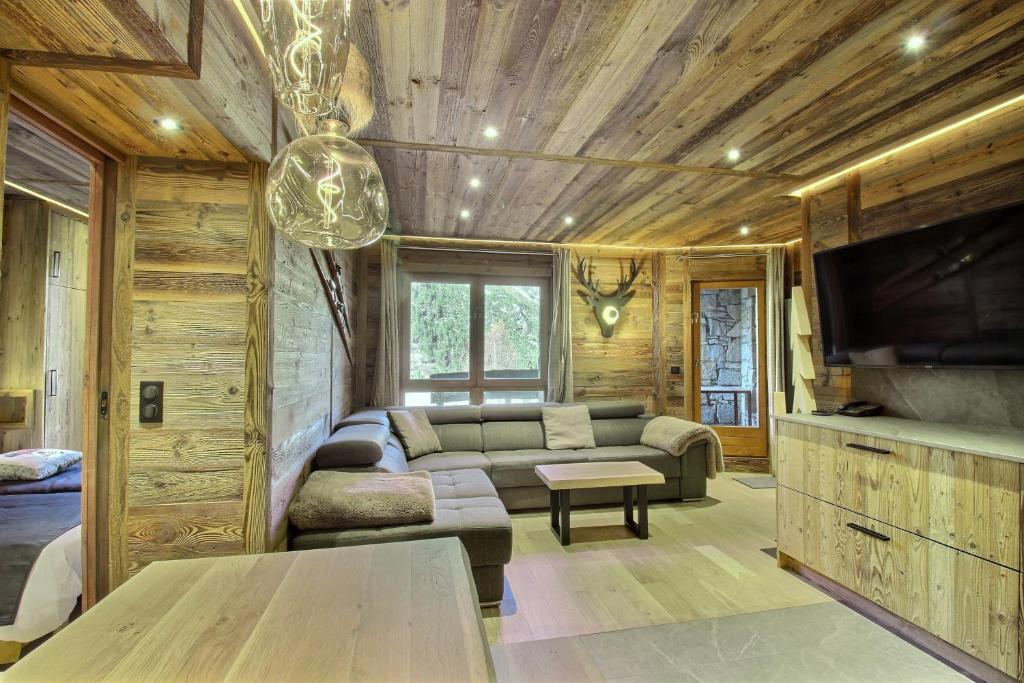 ARC 1950 Appartement style Chalet Haut de Gamme 2 chambres 6 personnes appartement pied des pistes 9