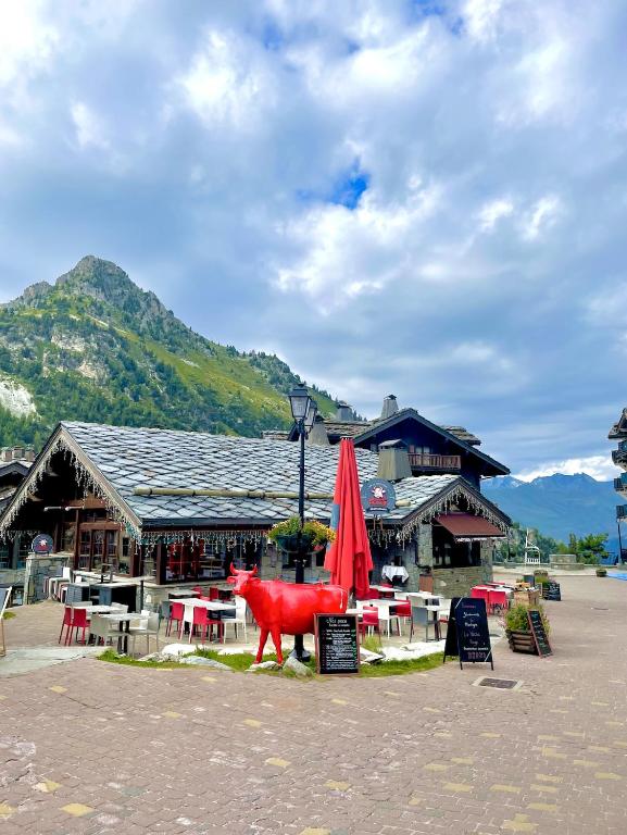 ARC 1950 Vue MontBlanc et Alpes Italienne Sauna Hammam Jacuzzi Piscine appartement pied des pistes 6