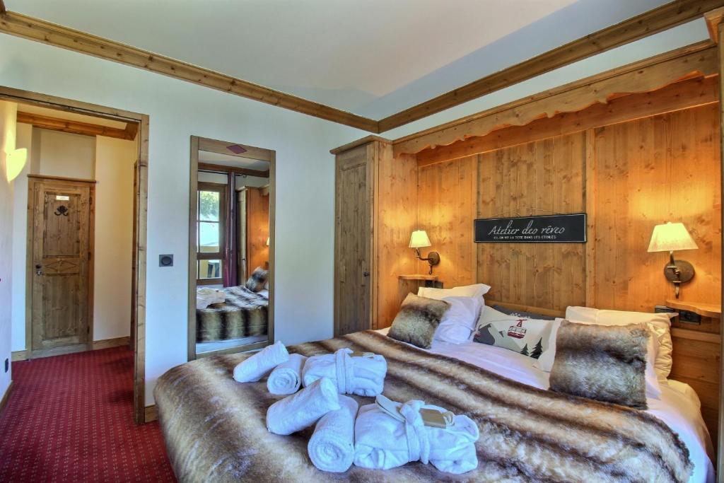 ARC 1950 Vue MontBlanc et Alpes Italienne Sauna Hammam Jacuzzi Piscine appartement pied des pistes 7