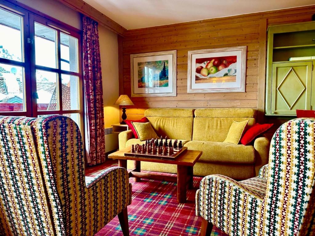 ARC 1950 cozy apartment with mountain view appartement pied des pistes 1
