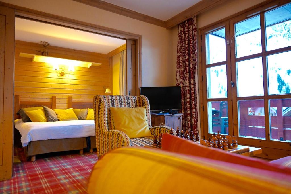 ARC 1950 cozy apartment with mountain view appartement pied des pistes 2