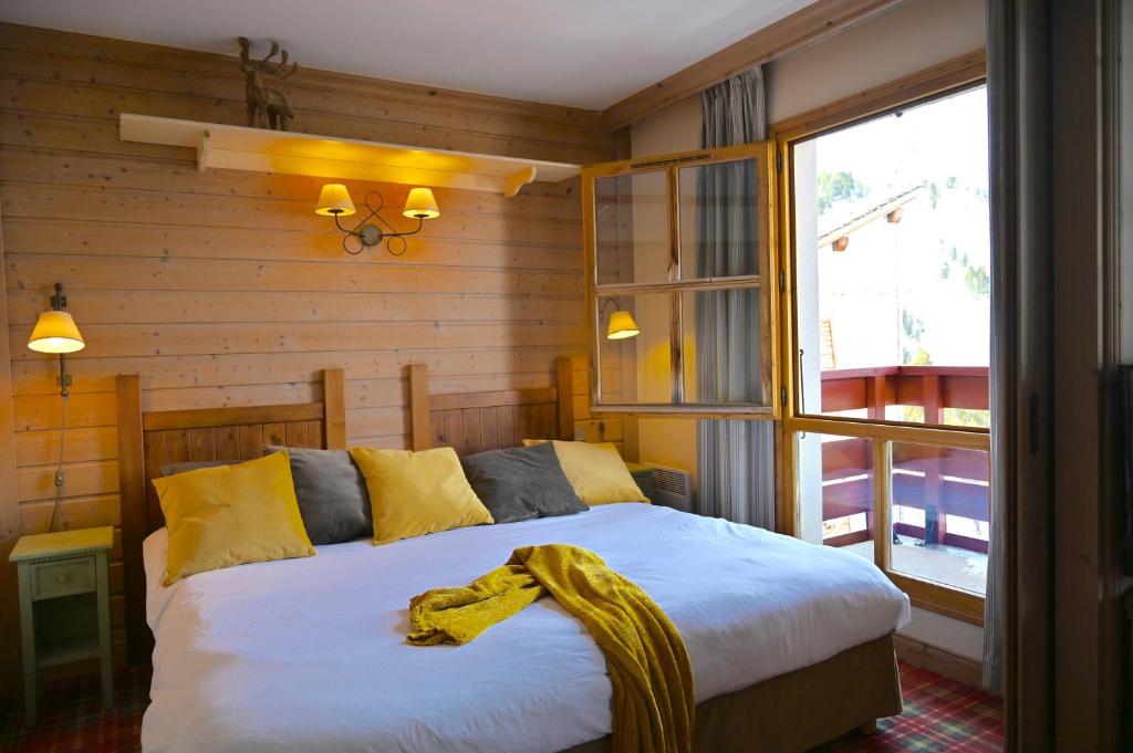 ARC 1950 cozy apartment with mountain view appartement pied des pistes 4