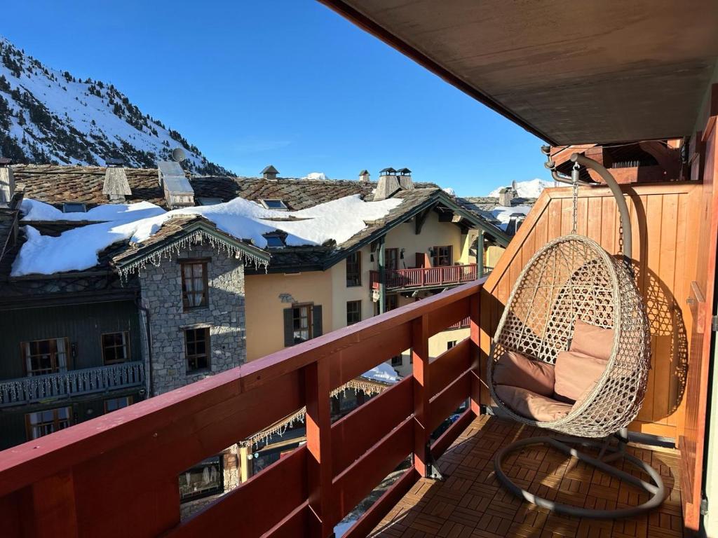 ARC 1950 cozy apartment with mountain view appartement pied des pistes 5