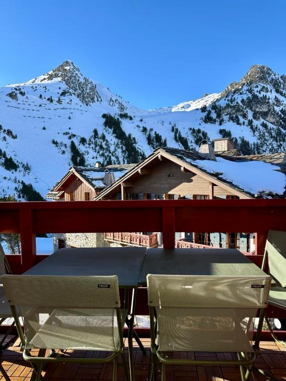 ARC 1950 cozy apartment with mountain view appartement pied des pistes 6