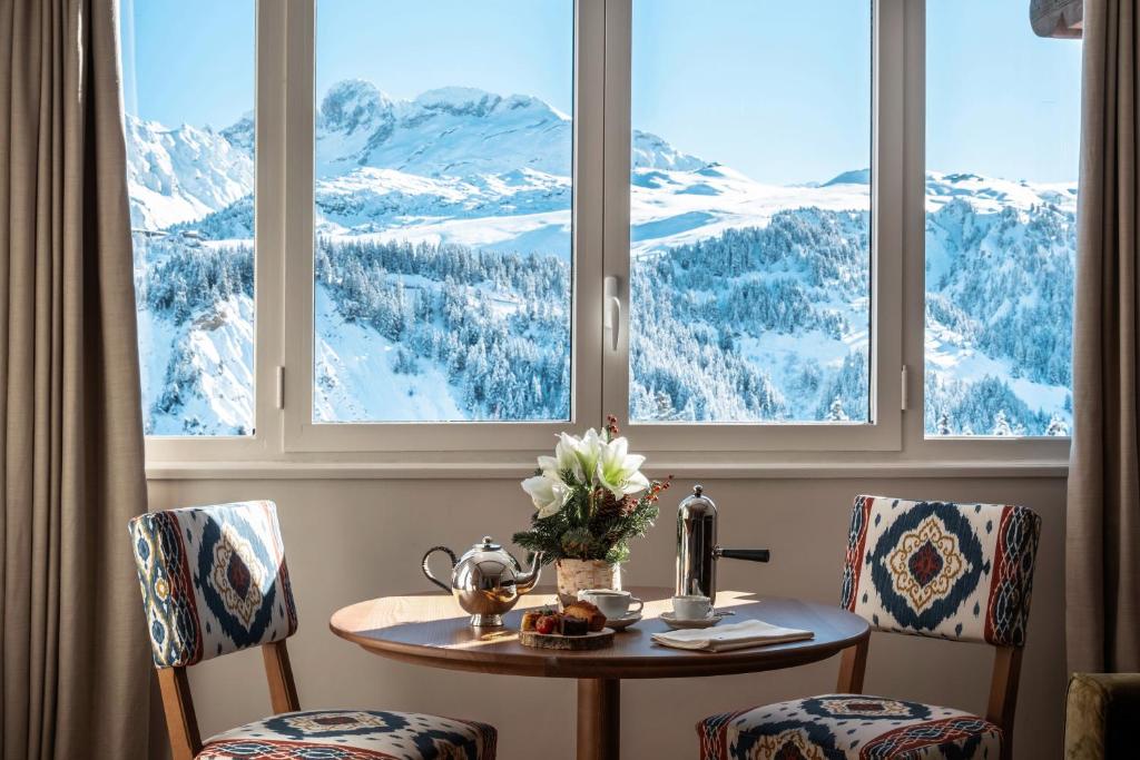 Alpes Hotel du Pralong hotel pied des pistes 5