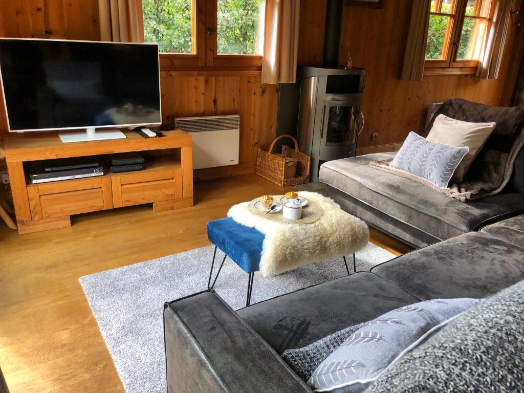 Alpine Retreat with Mont Blanc Panorama top location private parking chalet pied des pistes 12