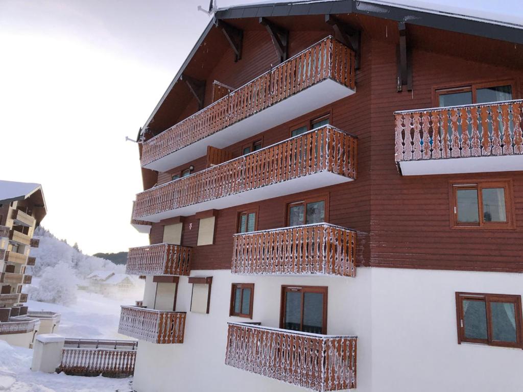 Ambiance montagne front de neige appartement pied des pistes 11