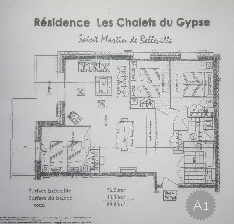 Apartment A 01 in St Martin de Belleville appartement pied des pistes 11