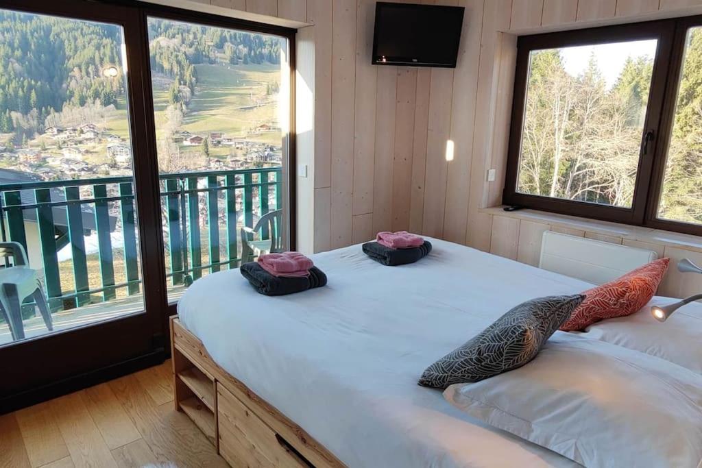 Apartment Grizzly 2 bedrooms Ski inout Les Gets appartement pied des pistes 6