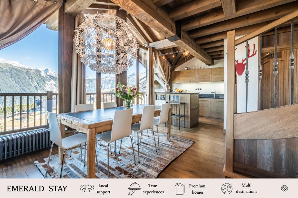 Apartment Tiama Courchevel 1850 by EMERALD STAY appartement pied des pistes