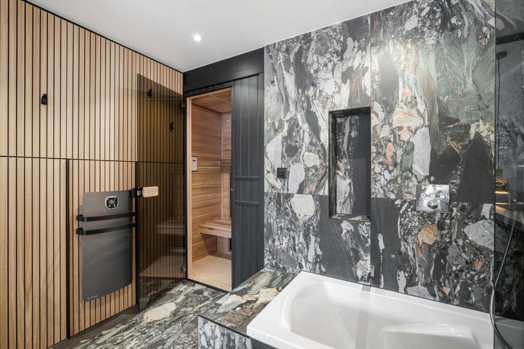 App dexception 8pers 66 m2 plein sud confort sauna au calme renovation 2024 appartement pied des pistes 15