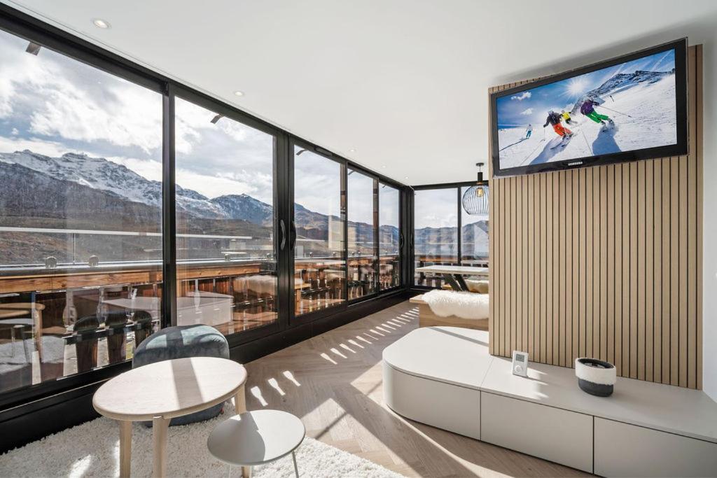App dexception 8pers 66 m2 plein sud confort sauna au calme renovation 2024 appartement pied des pistes 4
