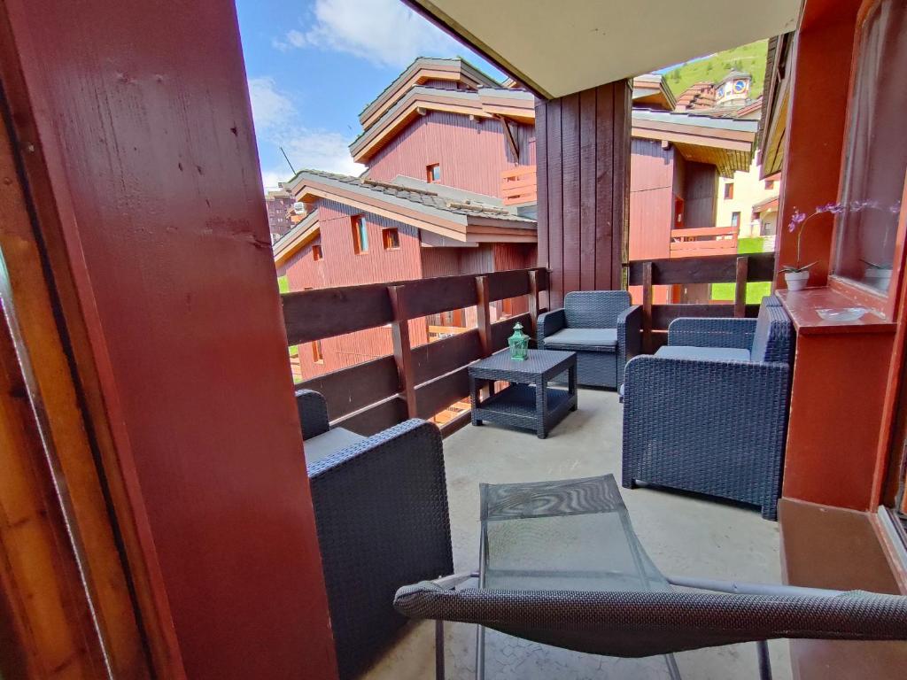 Appartement 5 p Belle Plagne Skis aux pieds appartement pied des pistes 4