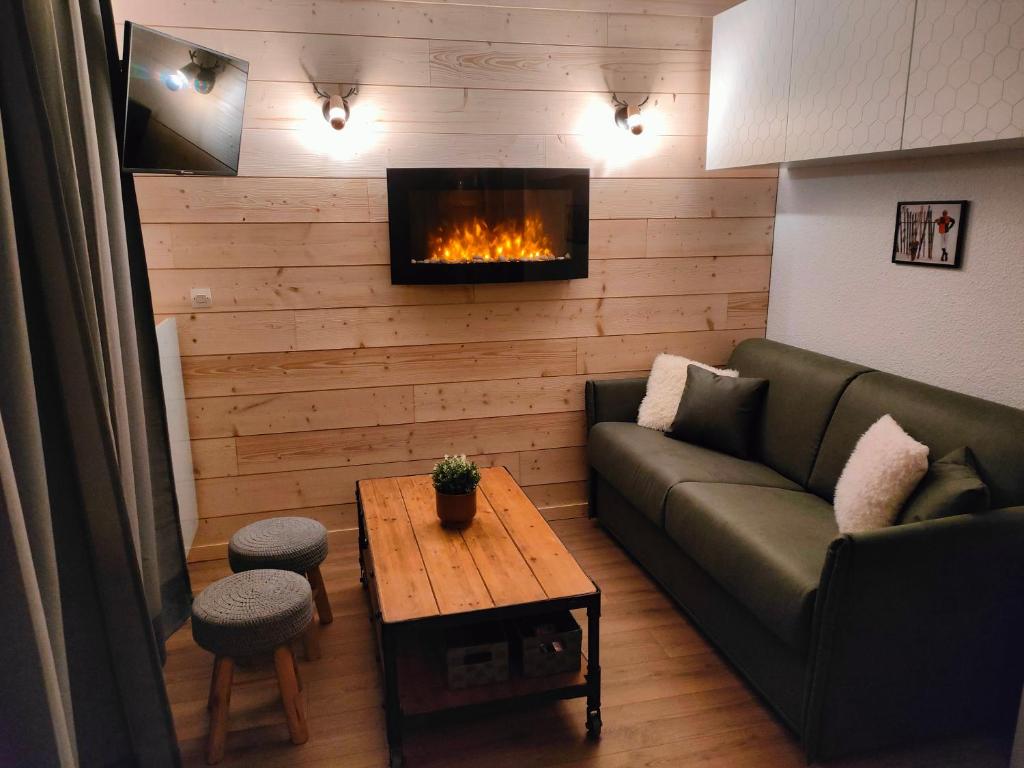 Appartement 5 p Belle Plagne Skis aux pieds appartement pied des pistes