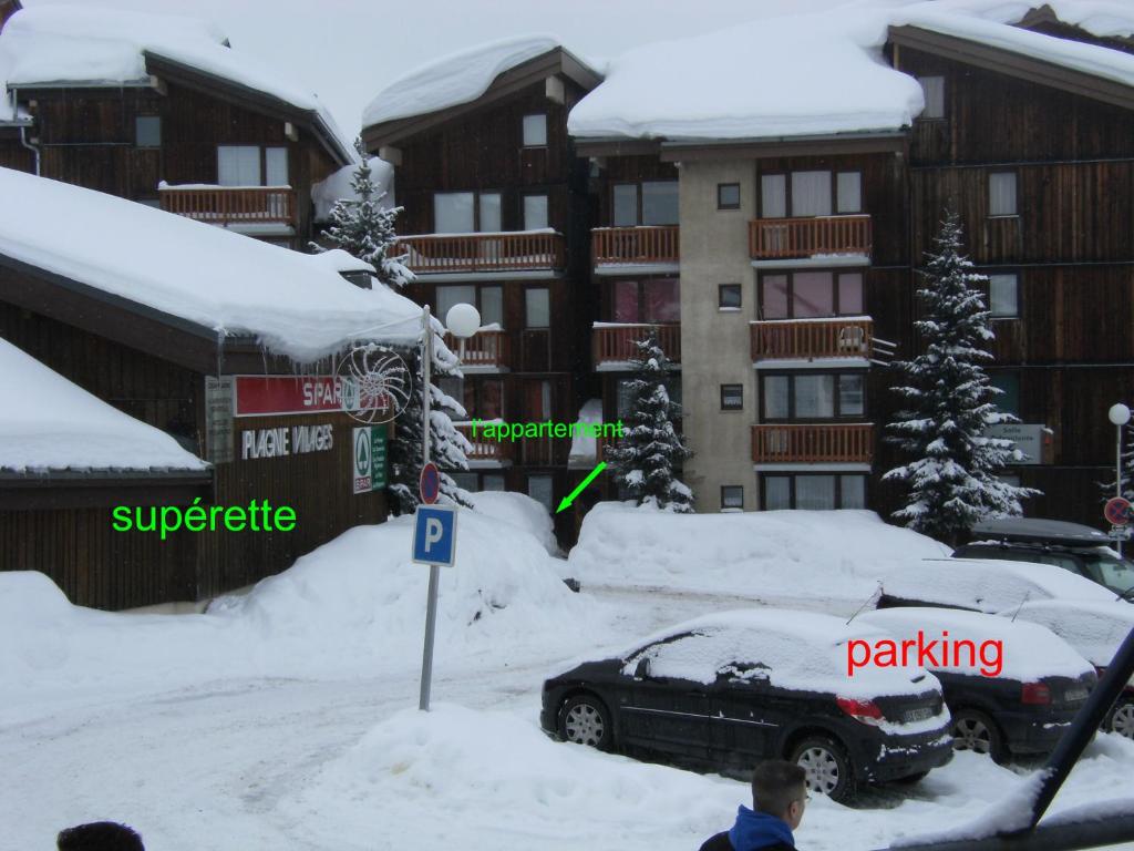 Appartement 5 pers Plagne village appartement pied des pistes 5