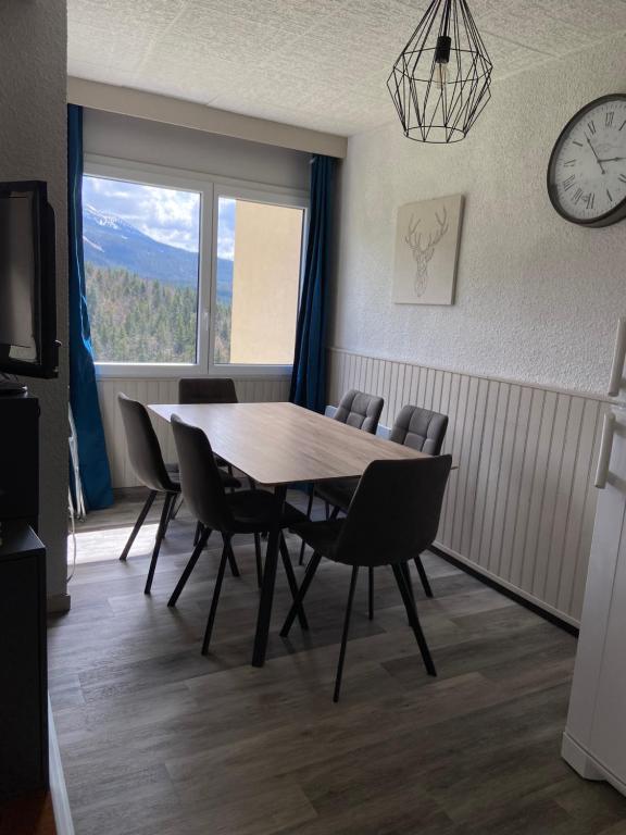 Appartement 50m2 vue imprenable avec garage draps et serviettes compris appartement pied des pistes 11