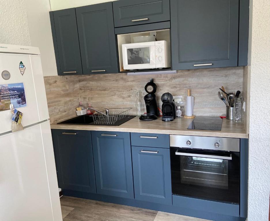 Appartement 50m2 vue imprenable avec garage draps et serviettes compris appartement pied des pistes 12