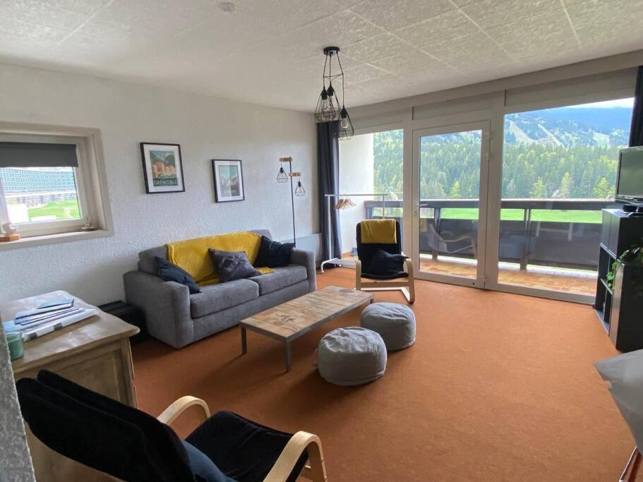 Appartement 50m2 vue imprenable avec garage draps et serviettes compris appartement pied des pistes