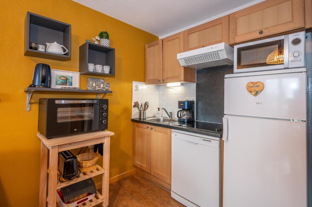 Appartement 6 couchages au pied des pistes a Orcieres 2 chambres balcon et parking couvert appartement pied des pistes 7