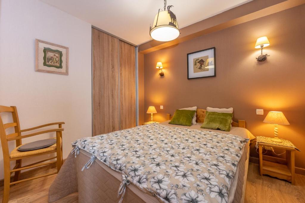 Appartement 6 couchages au pied des pistes a Orcieres 2 chambres balcon et parking couvert appartement pied des pistes 8