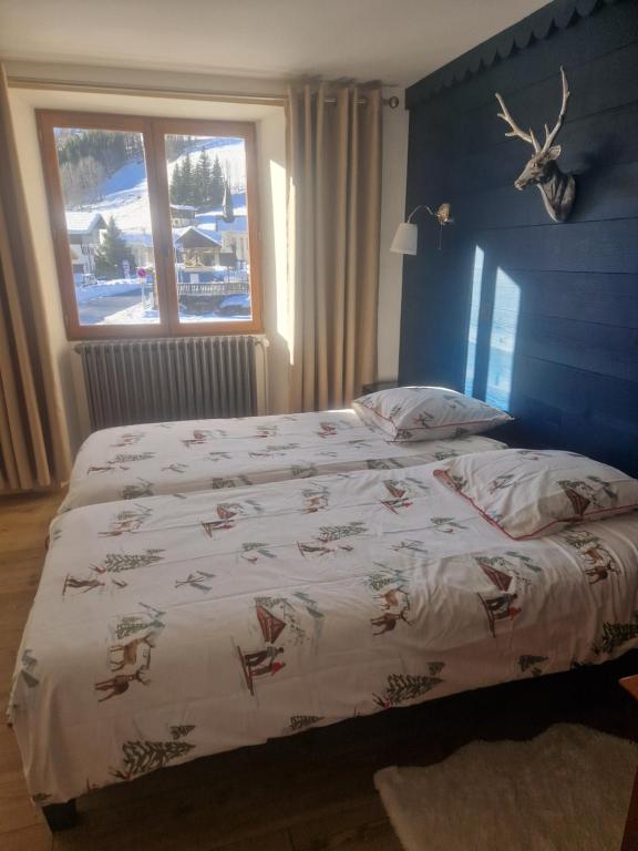 Appartement La Duchere Le Plan la Giettaz massif des Aravis appartement pied des pistes 1