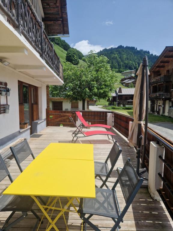 Appartement La Duchere Le Plan la Giettaz massif des Aravis appartement pied des pistes 15