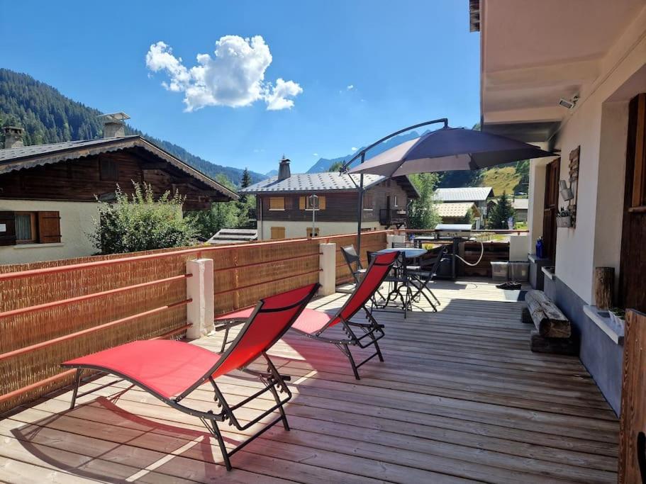 Appartement La Duchere Le Plan la Giettaz massif des Aravis appartement pied des pistes 18