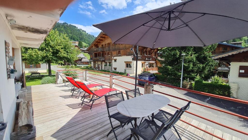 Appartement La Duchere Le Plan la Giettaz massif des Aravis appartement pied des pistes 5