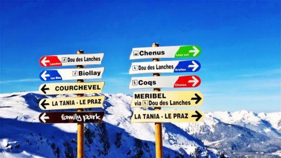 Appartement La Tania 2 pieces garage dans chalet pied pistes appartement pied des pistes 13